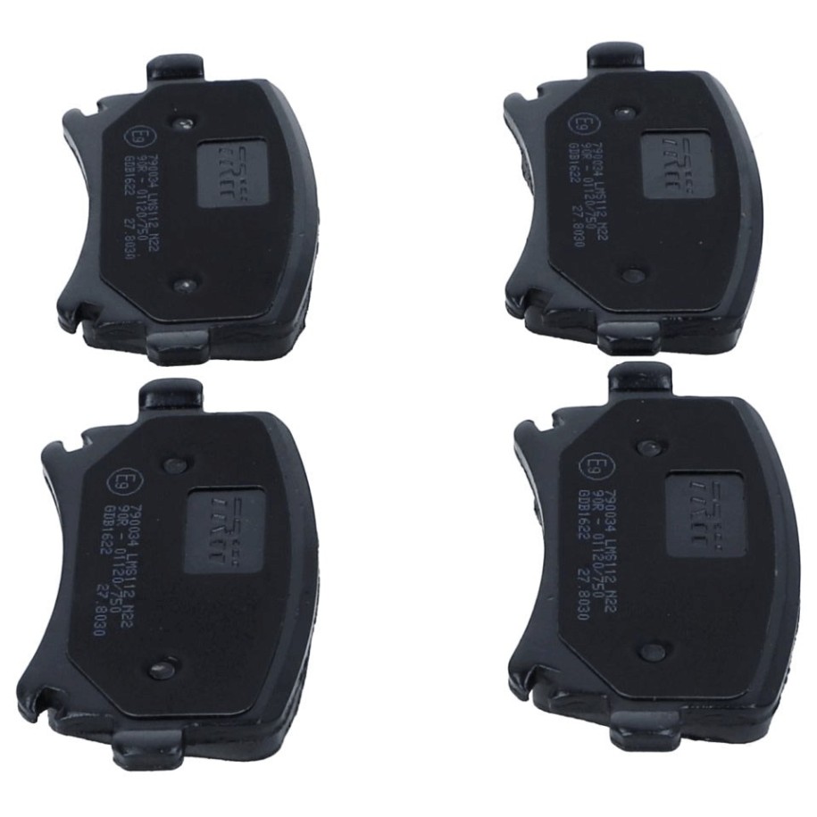 Plaquettes de frein TRW GDB1622 pour AUDI, SEAT, SKODA, VW OE 8E0698451E TRW