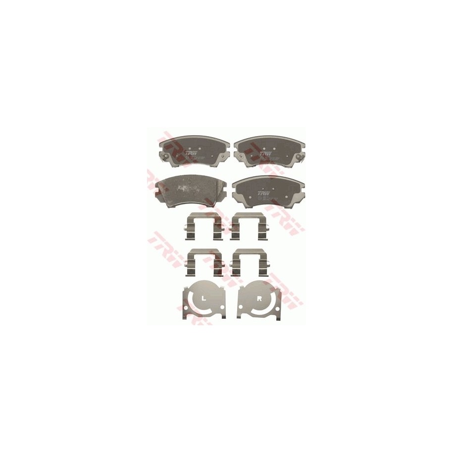Jeu de plaquettes de frein TRW GDB1783 pour BUICK, CHEVROLET, HOLDEN, VAUXHALL et plus encore... TRW