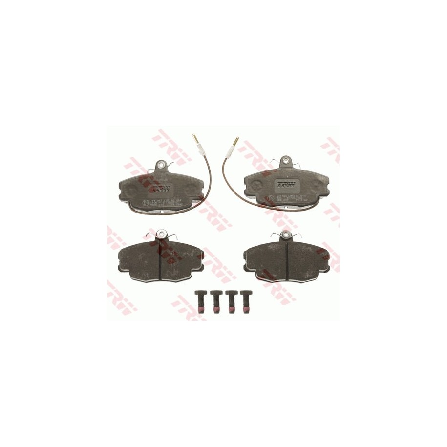 Plaquettes de frein TRW GDB807 pour PEUGEOT, RENAULT OE 425041 TRW