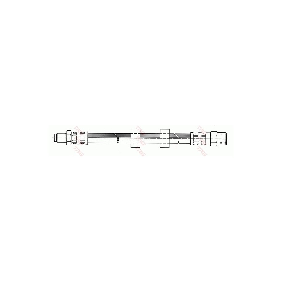 Flexible de frein TRW PHB358 pour VOLVO OE 1329611 TRW