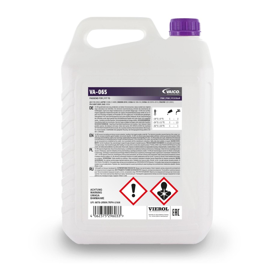 Liquide de refroidissement VAICO V60-0561 pour AUDI, BENTLEY, CUPRA, LAMBORGHINI et plus encore... VAICO