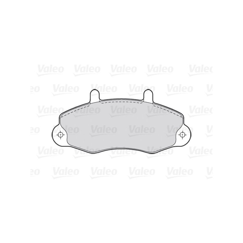 Jeu de plaquettes de frein VALEO 301036 pour FORD TRANSIT OE 1074971 VALEO