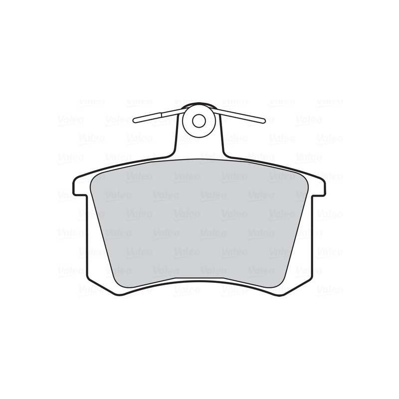 Jeu de plaquettes de frein VALEO 302340 pour AUDI, FIAT, LANCIA OE 443698451 VALEO