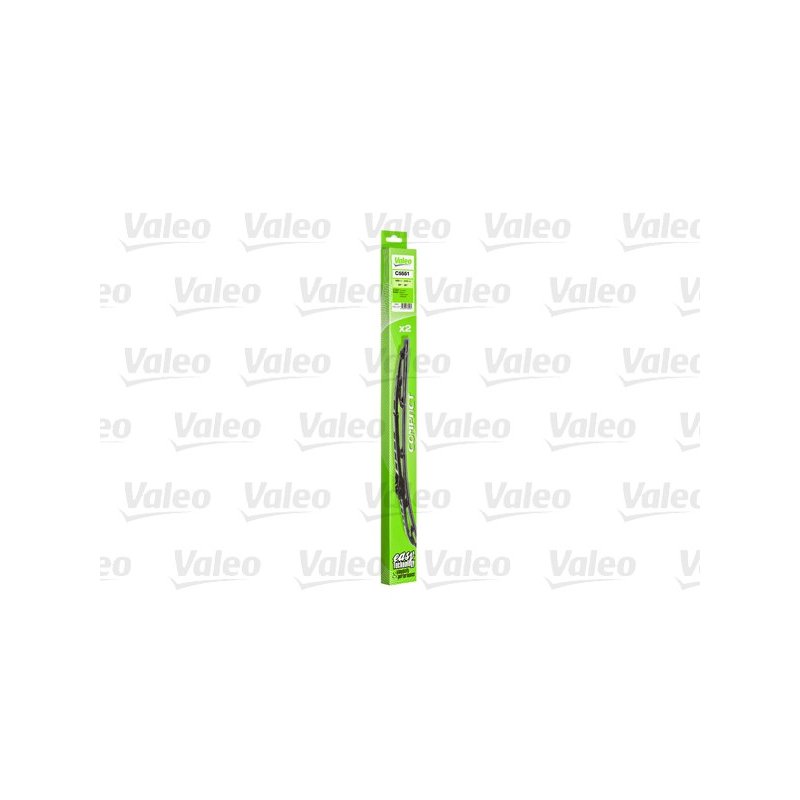 Balai d'essuie-glace VALEO 576016 pour AUDI, BMW, CITROEN, FORD, HONDA et plus. VALEO