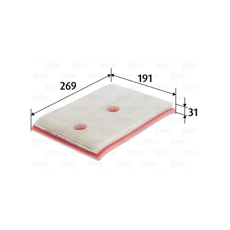 Filtre à air VALEO 585431 pour AUDI, CUPRA, SEAT, SKODA, VW OE 04E129620 VALEO