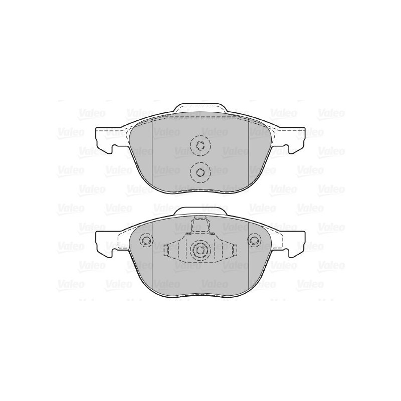 Jeu de plaquettes de frein VALEO 601367 pour FORD, FORD ASIE & OCÉANIE OE 1360305 VALEO