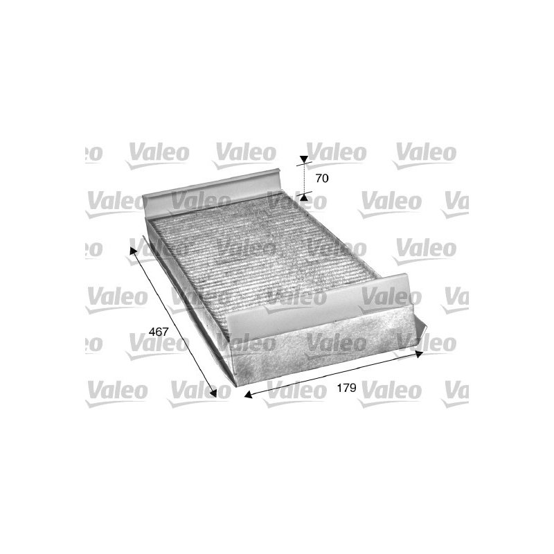 Filtre d'habitacle VALEO 716037 pour MAN, NEOPLAN OE 81619100019 VALEO