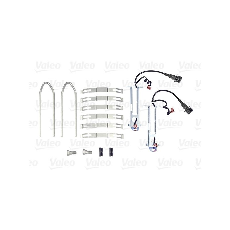 Jeu de plaquettes de frein VALEO 882223 pour camions DAF, IVECO, MAN, RENAULT VALEO