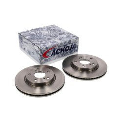 Disque de frein ACKOJA A70-80023 pour TOYOTA NAV1, RAV OE 43512-42040 ACKOJA