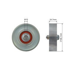 V ribbed Belt Deflection Pulley AMCP-31906-TY006 OE Ref 8844052010