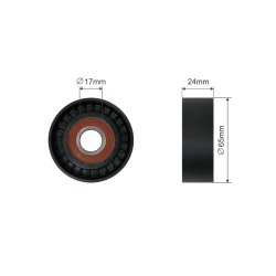 V ribbed Belt Tensioner Pulley AMCP-31961-AU012 OE Ref 03C145299Q