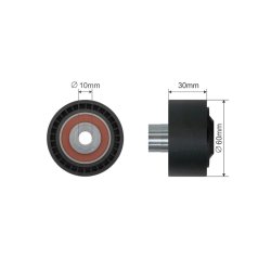 V belt Tensioner Pulley AMCP-31990-CT040 OE Ref 1611422880