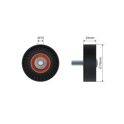 V belt Deflection Pulley guide Pulley AMCP-32182-FR043 OE Ref 1114544