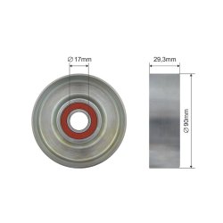V belt Deflection Pulley guide Pulley AMCP-32240-HY519 OE Ref 252813E010