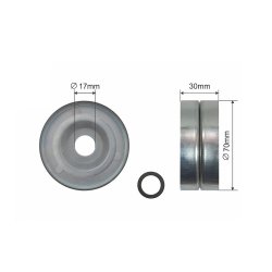 V ribbed Belt Tensioner AMCP-32302-HD015 OE Ref 31170RWK015