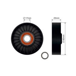 V belt Tensioner Pulley AMCP-32354-CH029 OE Ref 04792410AB