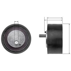 V ribbed Belt Deflection Pulley AMCP-36573-FT024 OE Ref 5802716245