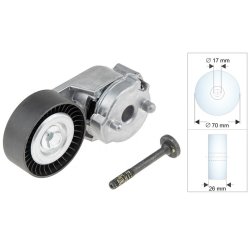 V ribbed Belt Tensioner Pulley AMCP-38514-CH001 OE Ref 04854089AB