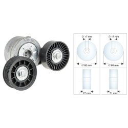 V ribbed Belt Tensioner AMCP-38515-CH002 OE Ref 68045800AA