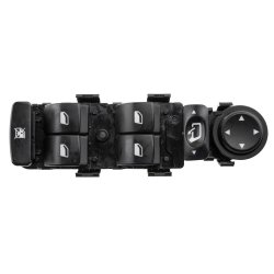 Interrupteur de lève-vitre avant gauche pour CITROËN, PEUGEOT C5, C8, 807 OE 6554.HQ Aftermarket