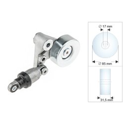 V ribbed Belt Tensioner Pulley AMCP-5678-NS005 OE Ref 117502W200