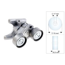 V ribbed Belt Tensioner Pulley AMCP-5690-FR030 OE Ref 1340774