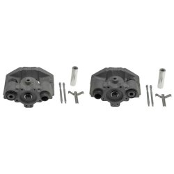 Rear Right & Left Brake Caliper Pair AMCP-7924-CH044-H045