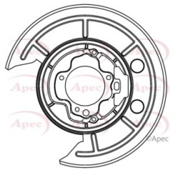 Brake Disc Splash Panel APEC ASG1012 OE Ref 4211C4