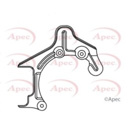 Brake Disc Splash Panel APEC ASG1142 OE Ref 6N0615312A