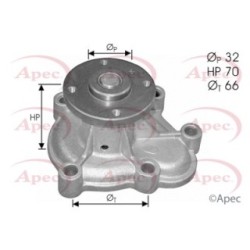 Engine Cooling Water Pump APEC AWP1404 OE Ref 1334034