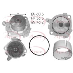 Engine Cooling Water Pump APEC AWP1487 OE Ref 776 2926