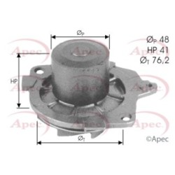 Engine Cooling Water Pump APEC AWP1499 OE Ref 46432248