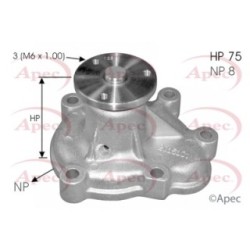 Engine Cooling Water Pump APEC AWP1542 OE Ref 8-97287175-0
