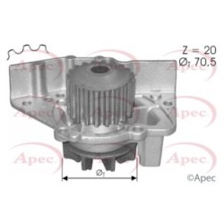 Engine Cooling Water Pump APEC AWP1545 OE Ref 1201-A8