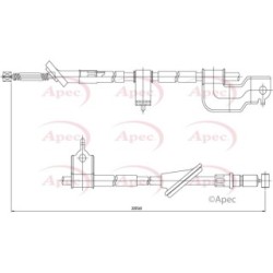 Handbrake Cable APEC CAB1217 OE Ref 47510S9AE01 APEC