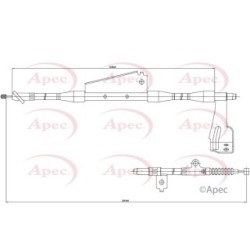 Handbrake Cable APEC CAB1312 OE Ref 36530EB600