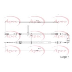 Handbrake Cable APEC CAB1417 OE Ref 5059829
