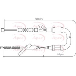 Handbrake Cable APEC CAB1437 OE Ref 4642028440