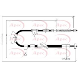 Handbrake Cable APEC CAB1445 OE Ref 4705532