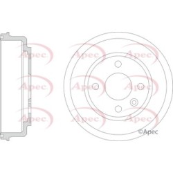 Brake Drum APEC DRM9225 OE Ref 96853514