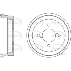 Brake Drum APEC DRM9965 OE Ref 4243152070