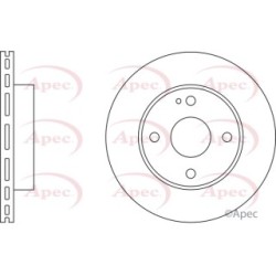 Brake Disc APEC DSK109 OE Ref NA013325 APEC