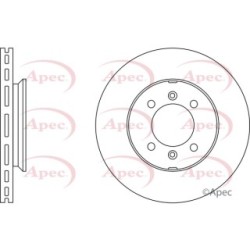 Brake Disc APEC DSK150 OE Ref GBD90607