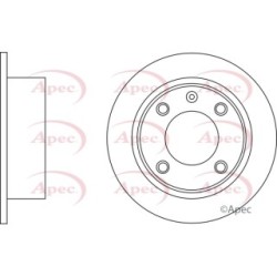Brake Disc APEC DSK171 OE Ref 95667811