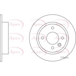 Brake Disc APEC DSK174 OE Ref 34300327
