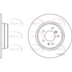 Brake Disc APEC DSK2010 OE Ref 34211157953