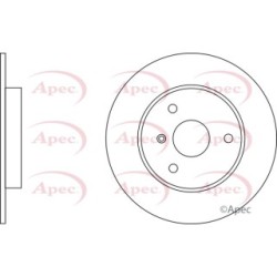 Brake Disc APEC DSK2026 OE Ref 0004341V001000000