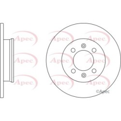 Brake Disc APEC DSK2036 OE Ref SDB100460