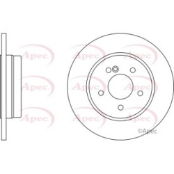 Brake Disc APEC DSK2043 OE Ref 2104230512