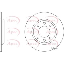 Brake Disc APEC DSK205 OE Ref 96012770